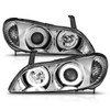Anzo USA 121078 Projector Headlight Set w/Halo Fits 00-04 I30 I35