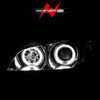 Anzo USA 121078 Projector Headlight Set w/Halo Fits 00-04 I30 I35