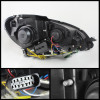 Spyder Auto 5074249 DRL Projector Headlights Fits 12-13 C250 C300 C350 C63 AMG