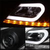 Spyder Auto 5074249 DRL Projector Headlights Fits 12-13 C250 C300 C350 C63 AMG
