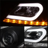 Spyder Auto 5074249 DRL Projector Headlights Fits 12-13 C250 C300 C350 C63 AMG