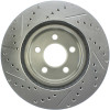 StopTech 227.63059L Select Sport Cross-Drilled And Slotted Disc Brake Rotor