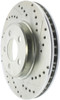 StopTech 227.63059L Select Sport Cross-Drilled And Slotted Disc Brake Rotor