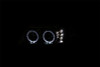 Anzo USA 121303 Projector Headlight Set w/Halo Fits 99-04 Mustang