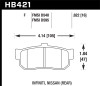 Hawk Performance HB421F.622 HPS Disc Brake Pad Fits 91-01 Altima G20 I30 Maxima