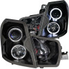 Anzo USA 121415 Projector Headlight Set w/Halo Fits 03-07 CTS