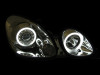 ANZO For 1998-2005 Lexus Gs300 Projector Headlights w/ Halo Chrome