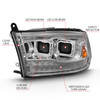 Anzo USA 111465 LED Projector Headlight