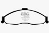 EBC Brakes DP41239R Yellowstuff Street And Track Brake Pads Fits Camaro Firebird