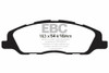 EBC Brakes DP51868NDX Bluestuff NDX Full Race Brake Pads Fits 10-14 Mustang
