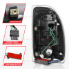 ANZO For 1997-2004 Dodge Dakota LED Taillights Black Housing Clear Lens Pair