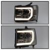 Spyder Auto 5083654 Light Bar DRL LED Projector Headlights