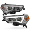 Anzo USA 111417 Projector Headlight Set Fits 14-21 4Runner