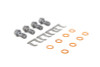 Goodridge USA 24225 G-STOP SS Braided Brake Line Kit Fits 15-17 WRX STI