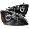 Anzo USA 121227 Projector Headlight Set w/Halo Fits 02-04 Altima