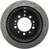 StopTech 128.44157L Sport Cross-Drilled Disc Brake Rotor
