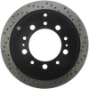 StopTech 128.44157L Sport Cross-Drilled Disc Brake Rotor