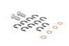Goodridge USA 21196 G-STOP SS Braided Brake Line Kit Fits 07-17 Tundra