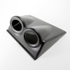AutoMeter 15022 Mounting Solutions Dual Gauge Dash Pod Fits 03-06 H2