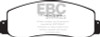 EBC Brakes DP71777 7000 Series Greenstuff Low Dust Truck/SUV Brake Pads