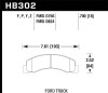 Hawk Performance HB302P.700 SuperDuty Disc Brake Pad