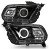 Anzo USA 121323 Projector Headlight Set w/Halo Fits 10-14 Mustang