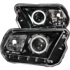 Anzo USA 121323 Projector Headlight Set w/Halo Fits 10-14 Mustang