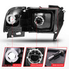 ANZO For 1994-2001 Dodge Ram Crystal Headlights Black
