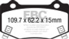 EBC Brakes DP33023C Redstuff Ceramic Low Dust Brake Pads