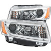 Anzo USA 111328 Projector Headlight Set Fits 14-16 Grand Cherokee (WK2)