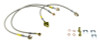 Goodridge USA 14113 G-STOP SS Braided Brake Line Kit