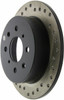 StopTech 128.40017R Sport Cross-Drilled Disc Brake Rotor