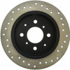 StopTech 128.40017R Sport Cross-Drilled Disc Brake Rotor