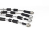 Goodridge USA 12333 G-STOP SS Braided Brake Line Kit Fits 14-18 Fiesta
