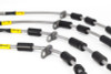 Goodridge USA 12333 G-STOP SS Braided Brake Line Kit Fits 14-18 Fiesta