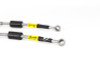 Goodridge USA 12333 G-STOP SS Braided Brake Line Kit Fits 14-18 Fiesta