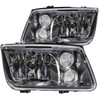 ANZO For 1999-2005 Volkswagen Jetta Crystal Headlights Black w/o Bulbs