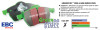 EBC DP23081 Greenstuff Brake Pad Sets- DP23081
