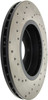 StopTech 128.34052L Sport Cross-Drilled Disc Brake Rotor