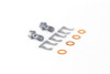 Goodridge USA 14116 G-STOP SS Braided Brake Line Kit