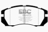 EBC Brakes DP3966C Redstuff Ceramic Low Dust Brake Pads Fits Impreza Legacy