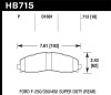 Hawk Performance HB715P.713 SuperDuty Disc Brake Pad