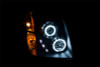Anzo USA 111148 Projector Headlight Set w/Halo