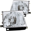 ANZO For 1997-2000 Toyota Tacoma Crystal Headlights Chrome