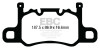 EBC Brakes DP42207R Yellowstuff Street And Track Brake Pads Fits 13-18 911