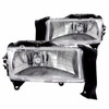 ANZO For 1997-2004 Dodge Dakota Crystal Headlights Chrome