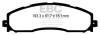 EBC UD1691 Ultimax2 Brake Pad Sets- UD1691