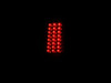 ANZO For 2008-2015 Ford F-250 LED Taillights Black
