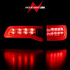 ANZO For 2014-2016 Jeep Grand Cherokee LED Taillights Red/Smoke