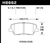 Hawk Performance HB662N.587 HP Plus Disc Brake Pad